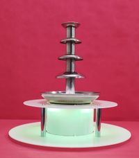 KC - ELITTE Dwupoziomowy podświetlany podest do fontanny czekoladowej, podstawa LED smart